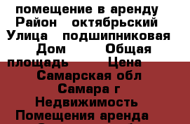 помещение в аренду › Район ­ октябрьский › Улица ­ подшипниковая › Дом ­ 26 › Общая площадь ­ 63 › Цена ­ 900 - Самарская обл., Самара г. Недвижимость » Помещения аренда   . Самарская обл.